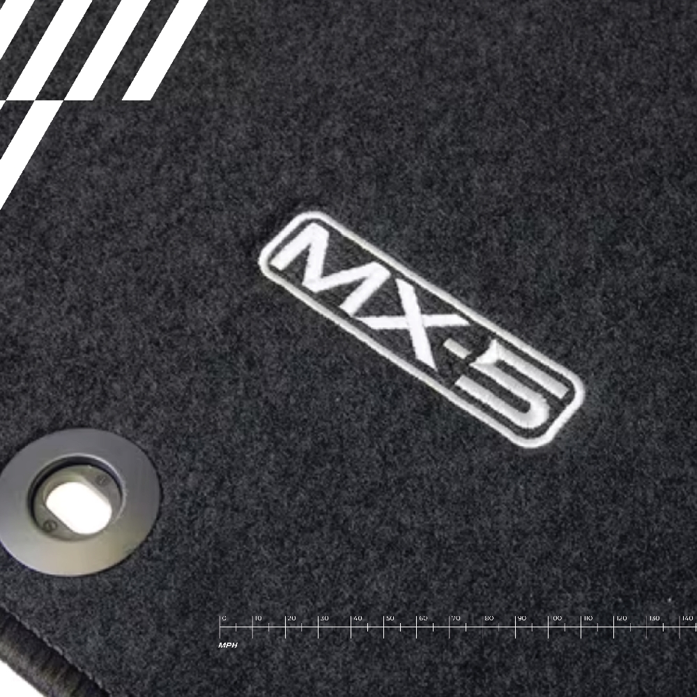 Carpet Mat Set, Genuine Mazda, MX5 Mk1/2/2.5 RHD